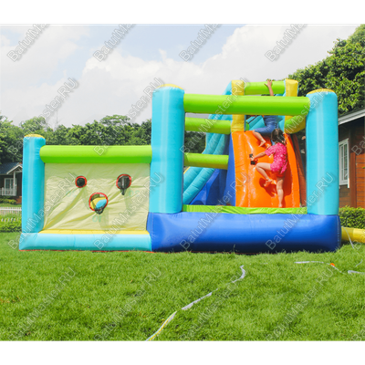 Батут домашний "Водная горка 2" 4,5*4*2,6 м