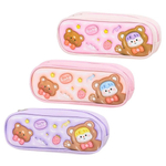 Пенал-косметичка Basir без наполнения, 21,5*8*5,5 см, на молнии, ассорти