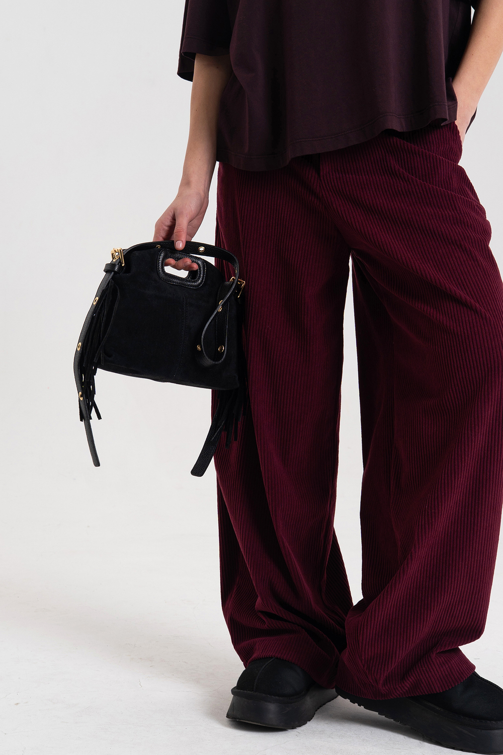 Сумка с бахромой