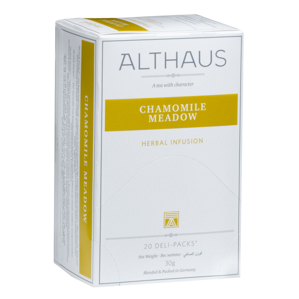 Althaus Camomile Meadow, Ромашковый Луг чай травяной в пакетиках, 20 шт