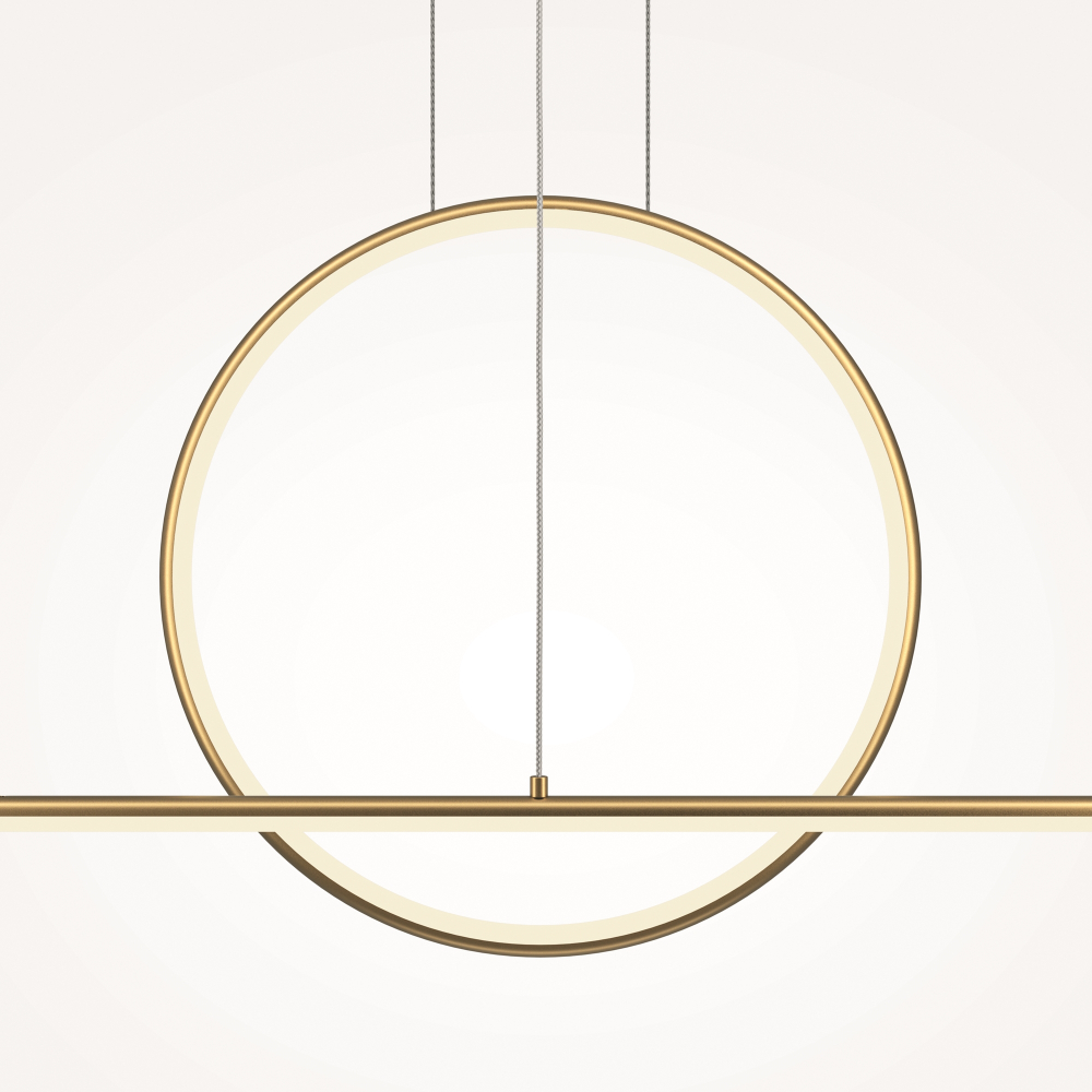 Подвесной светодиодный светильник Maytoni Halo MOD247PL-L49BSK