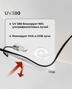 Линза Clear Vision 1.56 с гидрофобным покрытием
