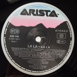Винтажная виниловая пластинка LP La La (Germany 1987)