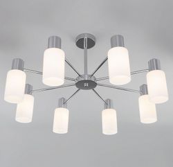 Люстра на штанге Eurosvet Vegga 70160/8 хром