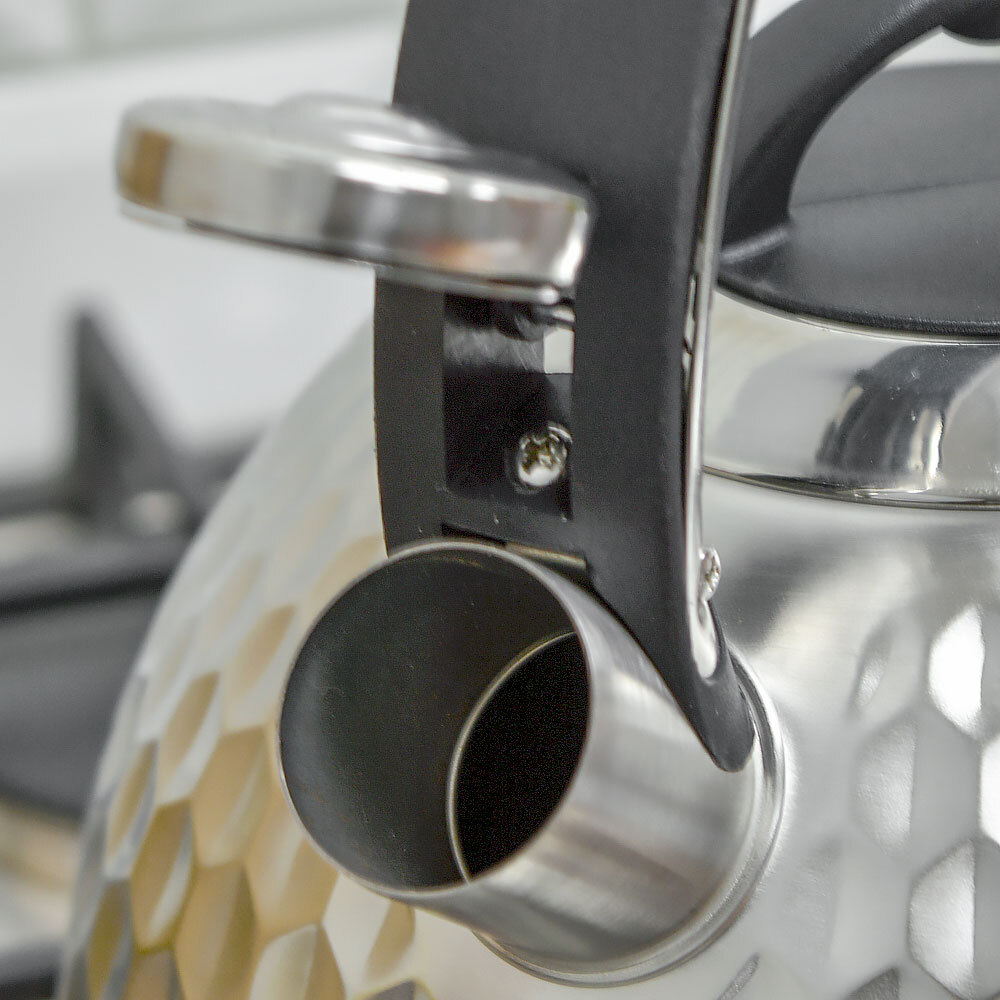 Чайник 3л нерж со свистком "Backman", индукция, BM-0721