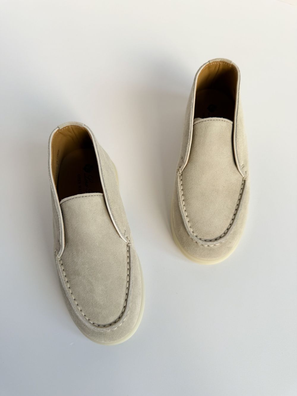 Новые замшевые лоферы Loro Piana, 25