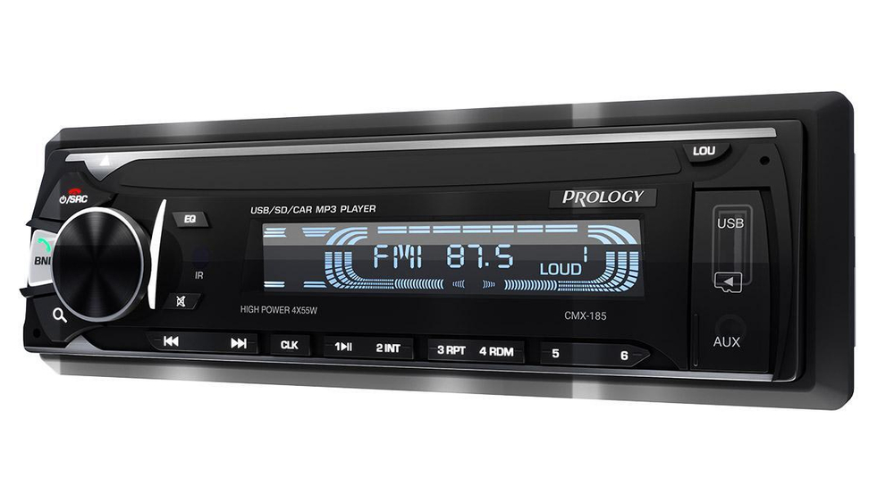 Автомагнитола 1DIN, USB/BT, Prology CMX-185