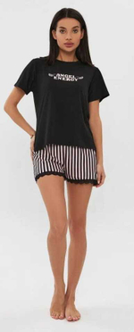 [m]Пижама жен. б/в шорты+футболка 10031