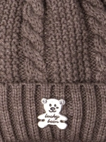 Шапка вязаная демисезонная для детей