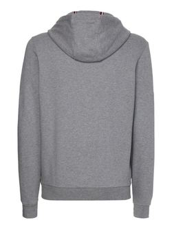 Мужская теннисная кофта Tommy Hilfiger Essentials FZ Hoody - серый