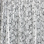 Полотно жаккардовое рис. 2-11-03,  ширина 3.3м, цвет белый, Россия.