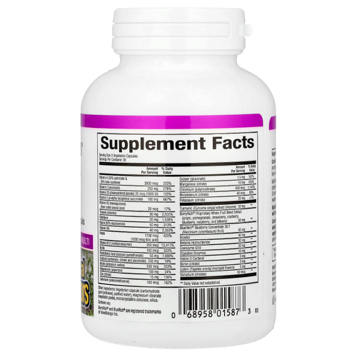 Natural Factors, MultiFactors® для женщин старше 50 лет, 90 вегетарианских капсул