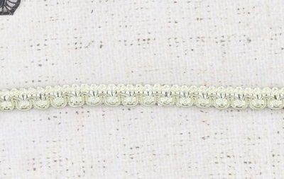 Тесьма плетёная, ш. 1 см, айвори