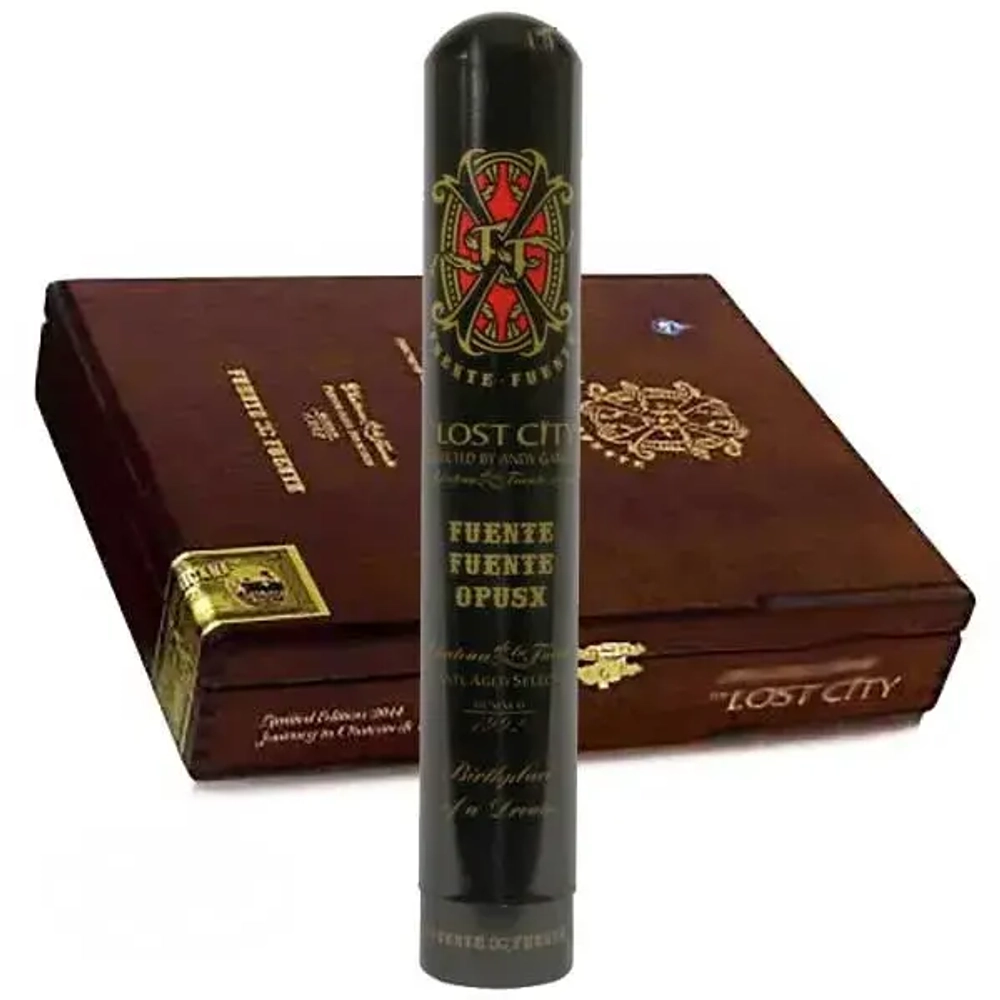 Arturo Fuente FFOX Fuente Fuente Opus X Lost City Double Robusto Tubos