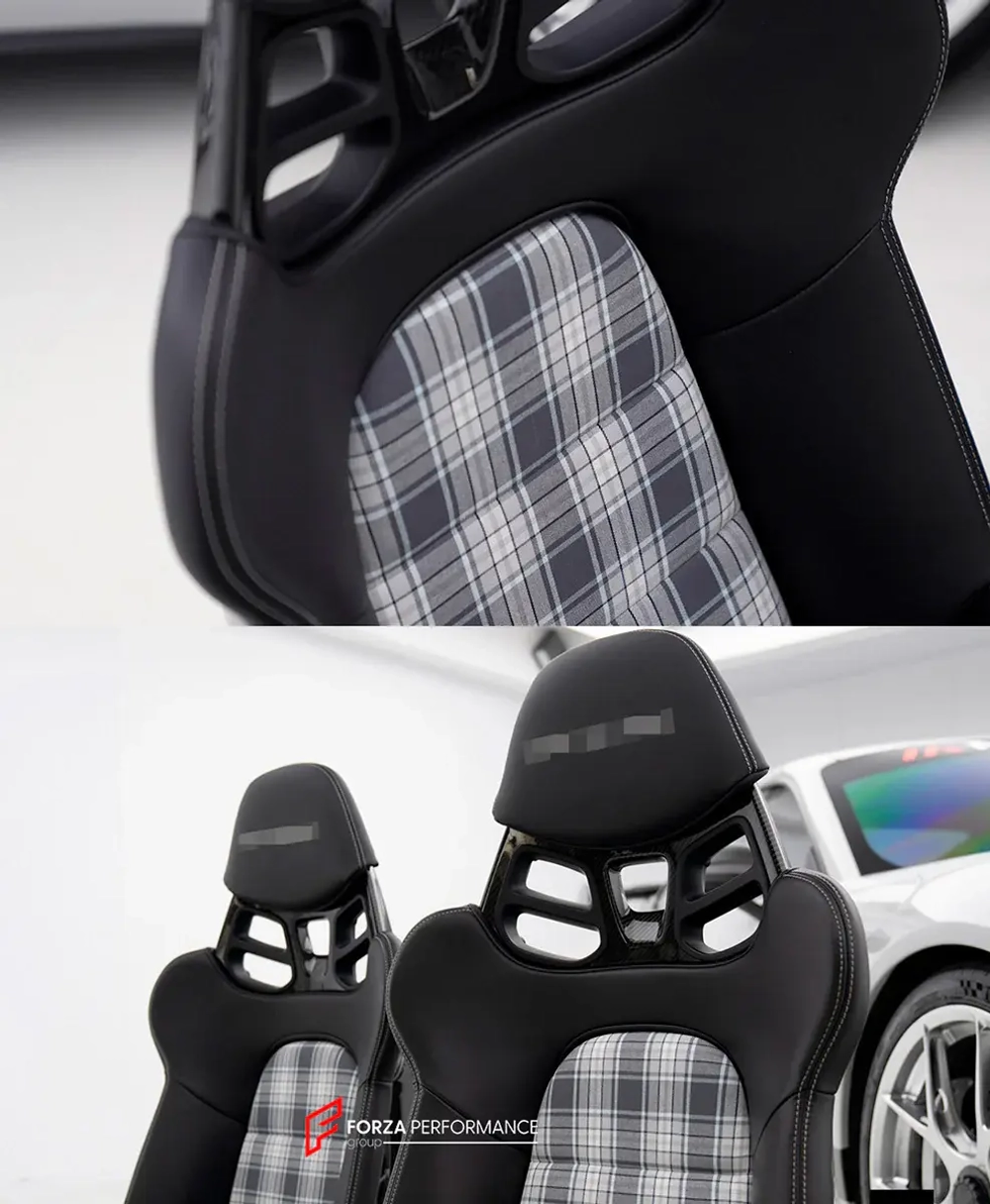 Карбоновые сиденья / ковшевые кресла для PORSCHE 911 991.2 GT3 TOURING Порше