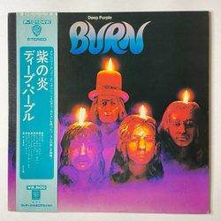 Винтажная виниловая пластинка LP Deep Purple Burn (Japan 1976) (Obi) Sail Away P-10104W