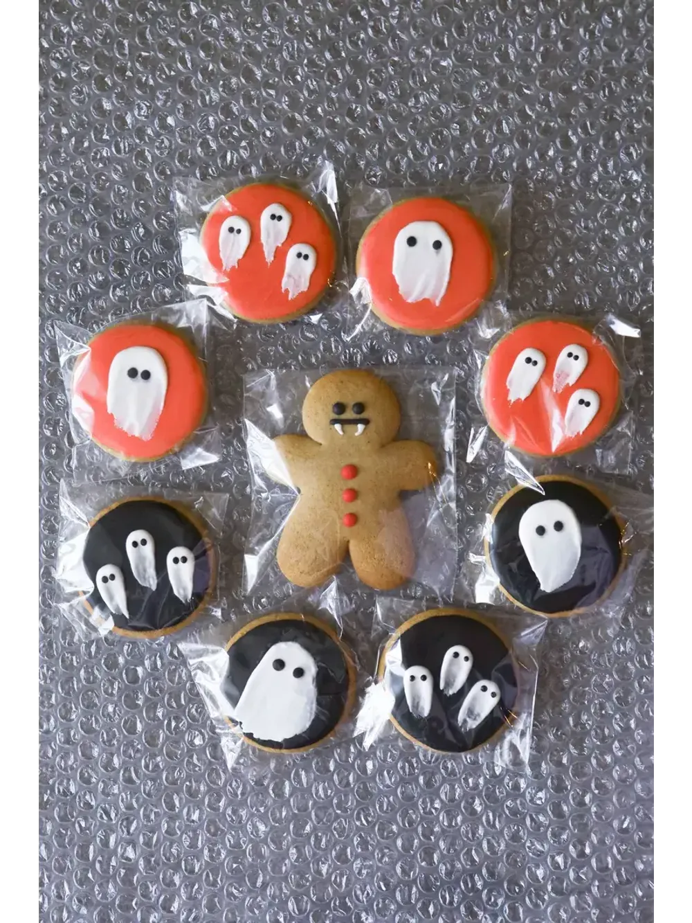 Имбирные пряники "Пряня Дракула и приведения" - 9 шт.