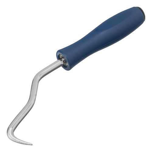 Крюк для вязки арматуры, 210 мм, пластиковая рукоятка Сибртех, 84879
