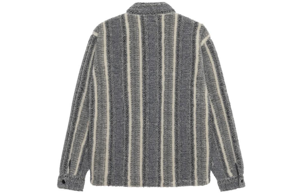Куртки Stussy FW 23 Stripe Sherpa Shirt, 1110197