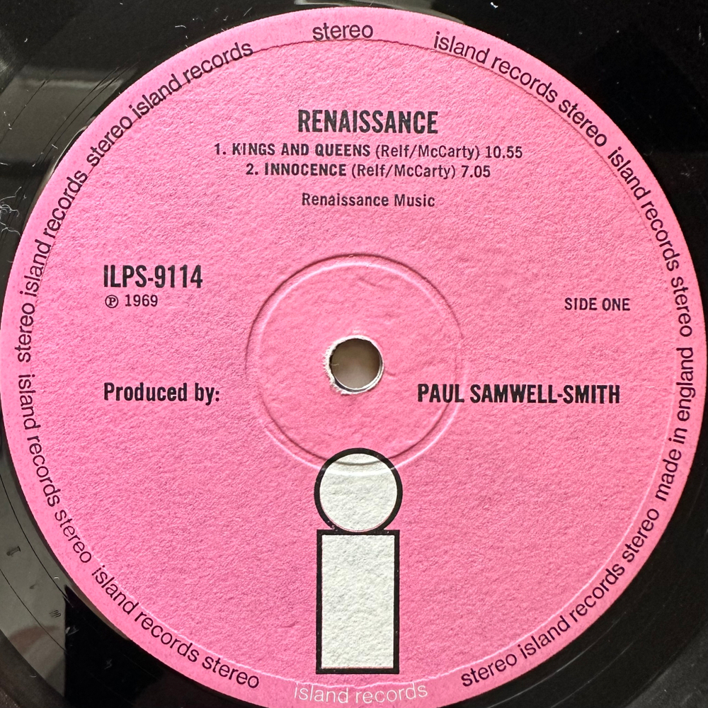 Renaissance- Renaissance (Англия 1969г.)