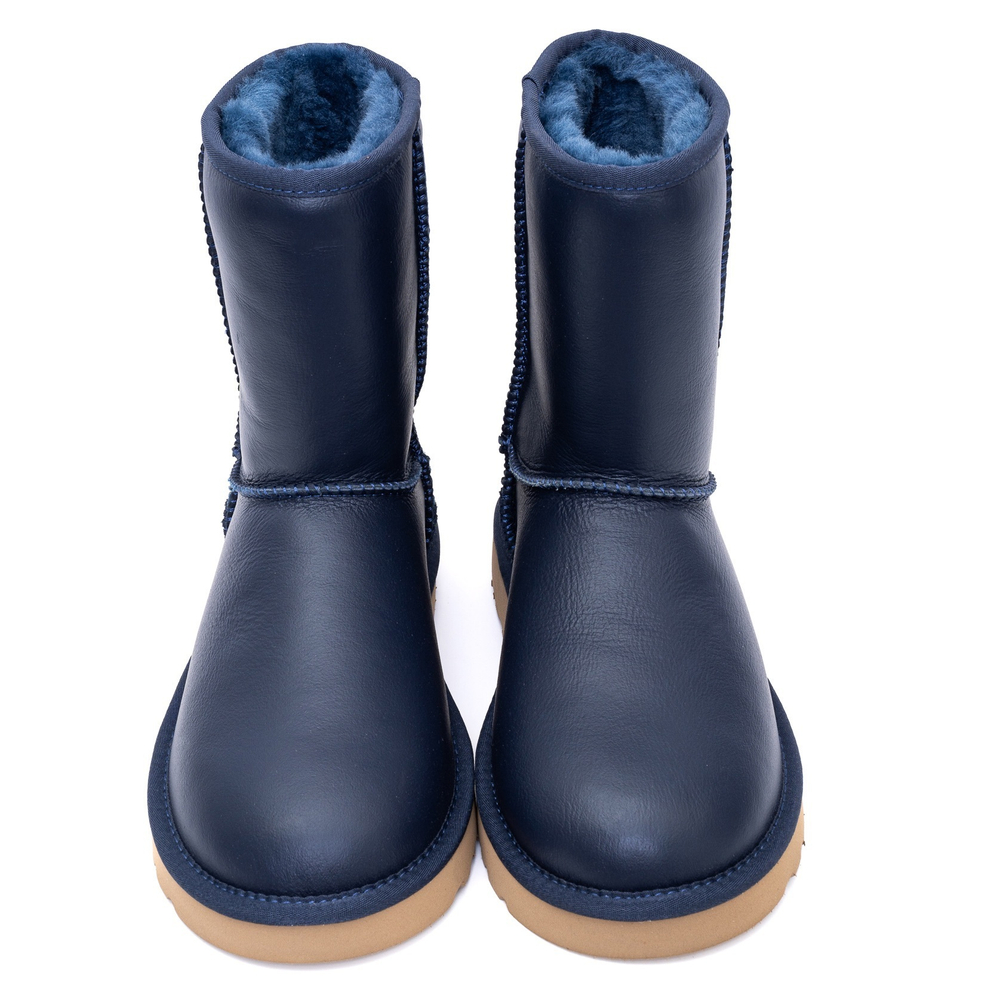 Ugg Mens Classic Short Metallic Navy