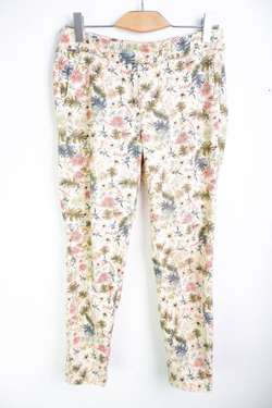 Брюки Reserved цветочные, маркировка 36, визуально 42 размер