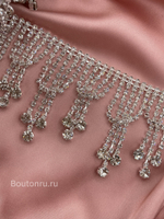 Бахрома стразы градация 5-5,5 см