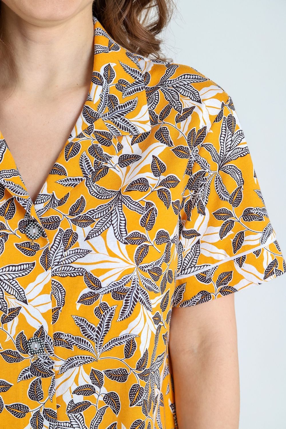 Халат Ирис-4 Виотекс ГОРЧИЧНЫЙ