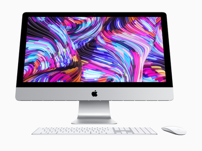 27" Моноблок Apple iMac 27 2019 (5120x2880, Intel Core i5-8500, RAM 8ГБ, Fusion Drive 1ТБ, AMD Radeon Pro 570X, MacOS)