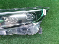 Битая Фара левая Nissan Qashqai 2 j11 (2017-2023) LED