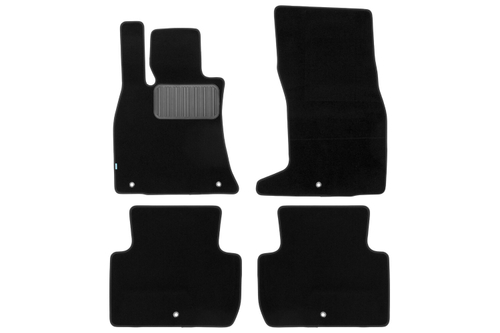 Коврики в салон для KIA Stinger 2020-, лифтбек, 4 шт. (текстиль) KLEVER0502507122110KH