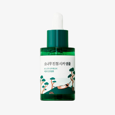 ROUND LAB Сыворотка с экстрактами сосны и центеллы Pine Calming Cica Ampoule (30мл)