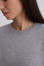 Джемпер Марта из кашемира, шёлка и мериноса