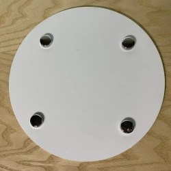 Декоративный колпачок заглушка для самореза, Хром 4 шт.