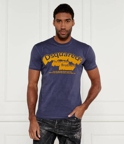 Футболка Dsquared2 - голубой(S71GD1478 S22427)