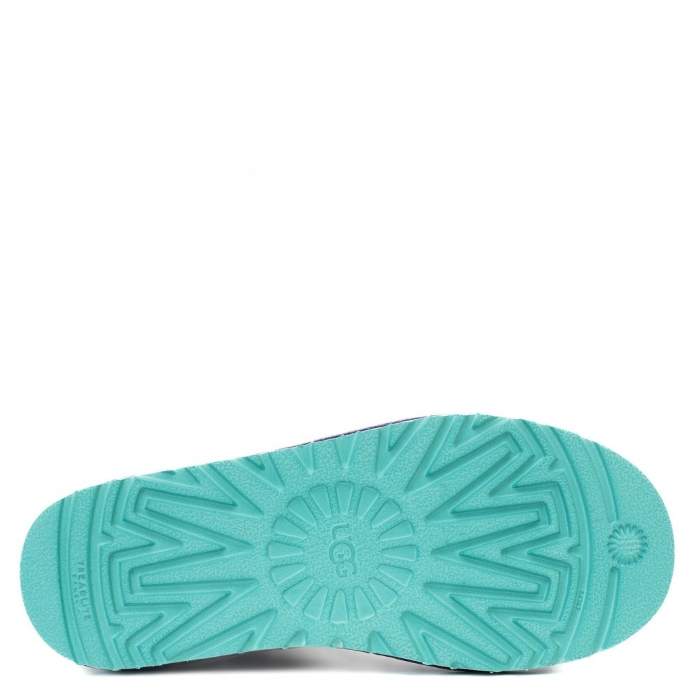 UGG Classic Mini II Grey-Aqua