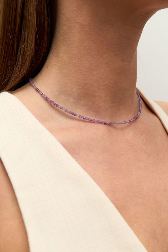 Чокер из аметиста