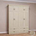 Шкаф распашной с антресолью 4/10