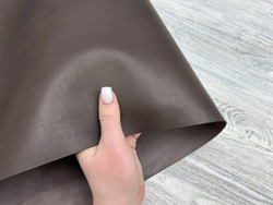 Talco Wax Dark Brown (0,8-1,0 мм), цв. Коричневый, натуральная кожа