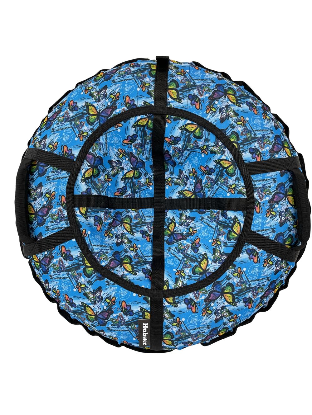 Тюбинг Hubster Люкс Pro S Махаон голубой