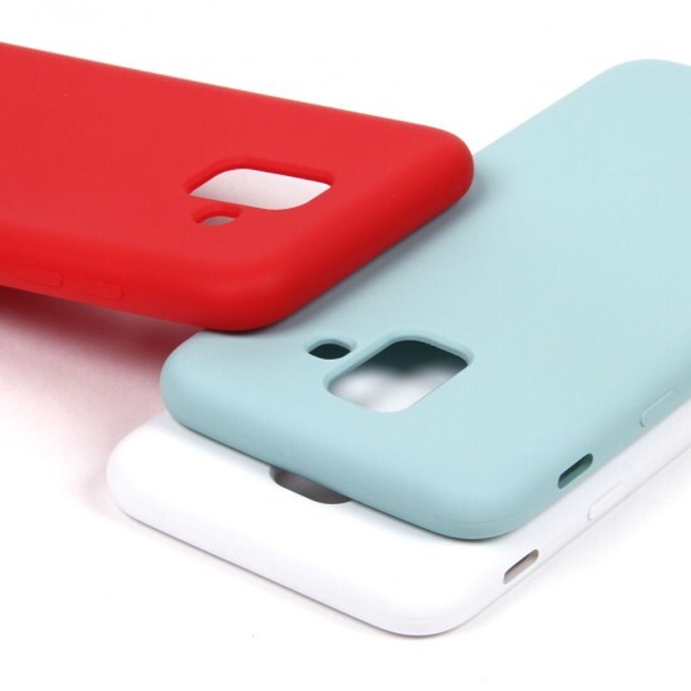 Панель Soft Touch для Samsung Galaxy A6 (2018), 007002 Темно-синий