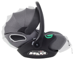 Детская коляска Rant Flex Therm Soft 3 в 1 с автокреслом Evomax Grey Stone Grey