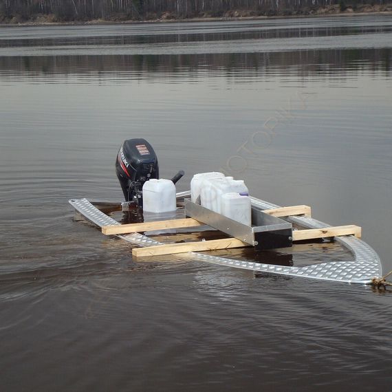 Алюминиевая лодка Wellboat-36