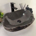 Раковина из речного камня RS-65041 51*39*15 0862