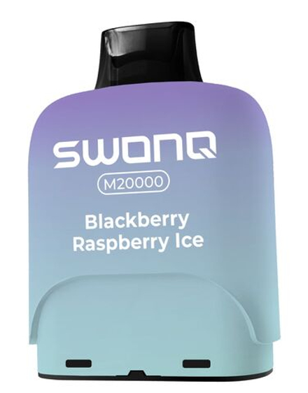 Картридж Swonq M20000 Blackberry raspberry ice - Ежевика-малина-лёд (в пачке 1шт) 20мл 18мг (1,8%)