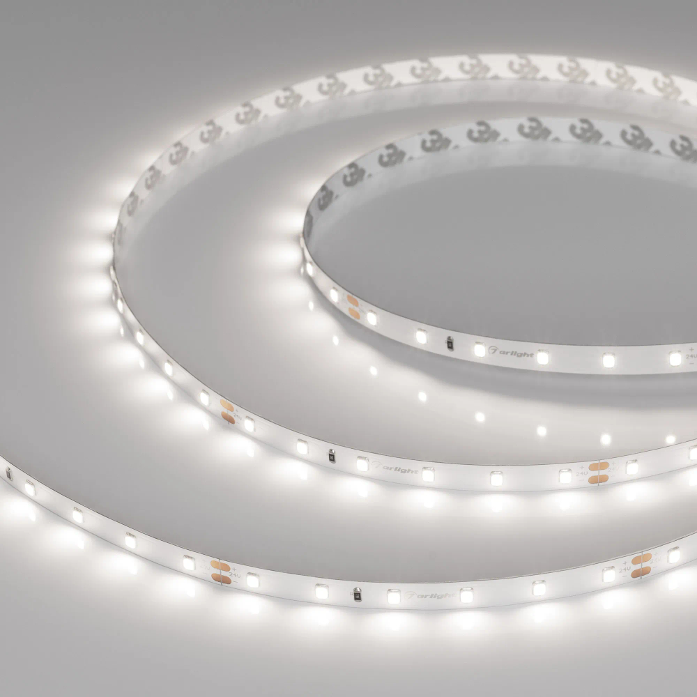 Светодиодная лента UL-A60-8mm 24V Day5000 (7.2 W/m, IP20, 5m) (Arlight, 7 лет) 044053