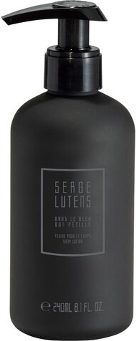 Serge Lutens Matin Lutens Dans le bleu qui petille - парфюмированное молочко для рук и тела /  unisex 240  ml  / GTIN 3700358220835
