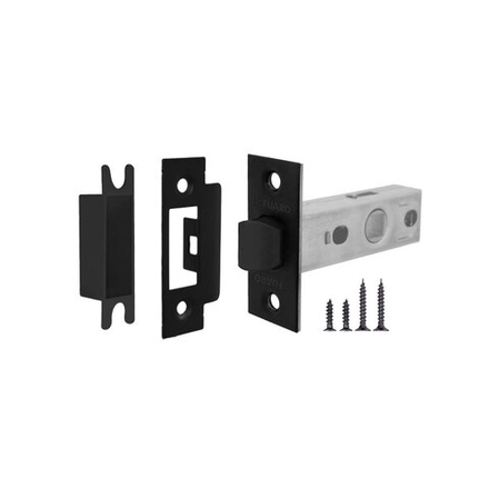 Защелка врезная P12-45-25 BL черный