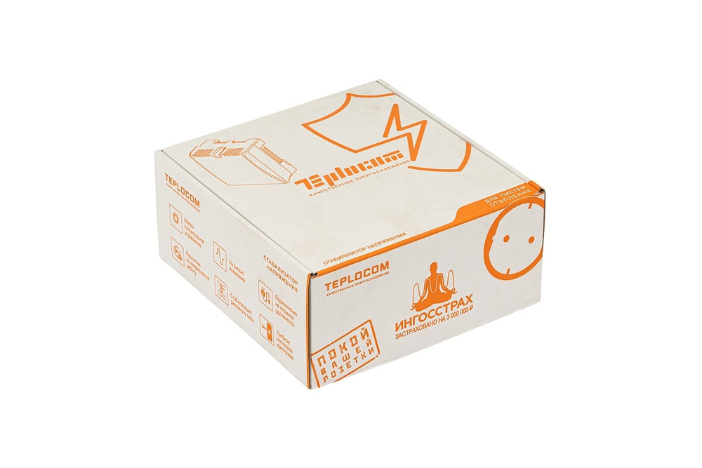 Стабилизатор напряжения для систем отопления TEPLOCOM ST-1515