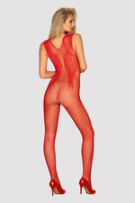 N 112 bodystocking Red Obsessive